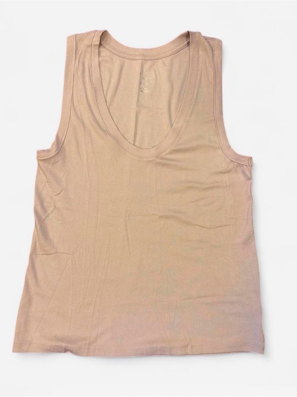 Target Women's Scoop Neck Tank Top - Beige